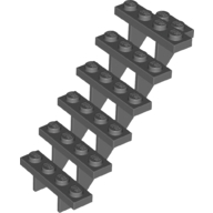 Lego schody 7x4x6, tmavě modro šedá (4557631, 6226634)